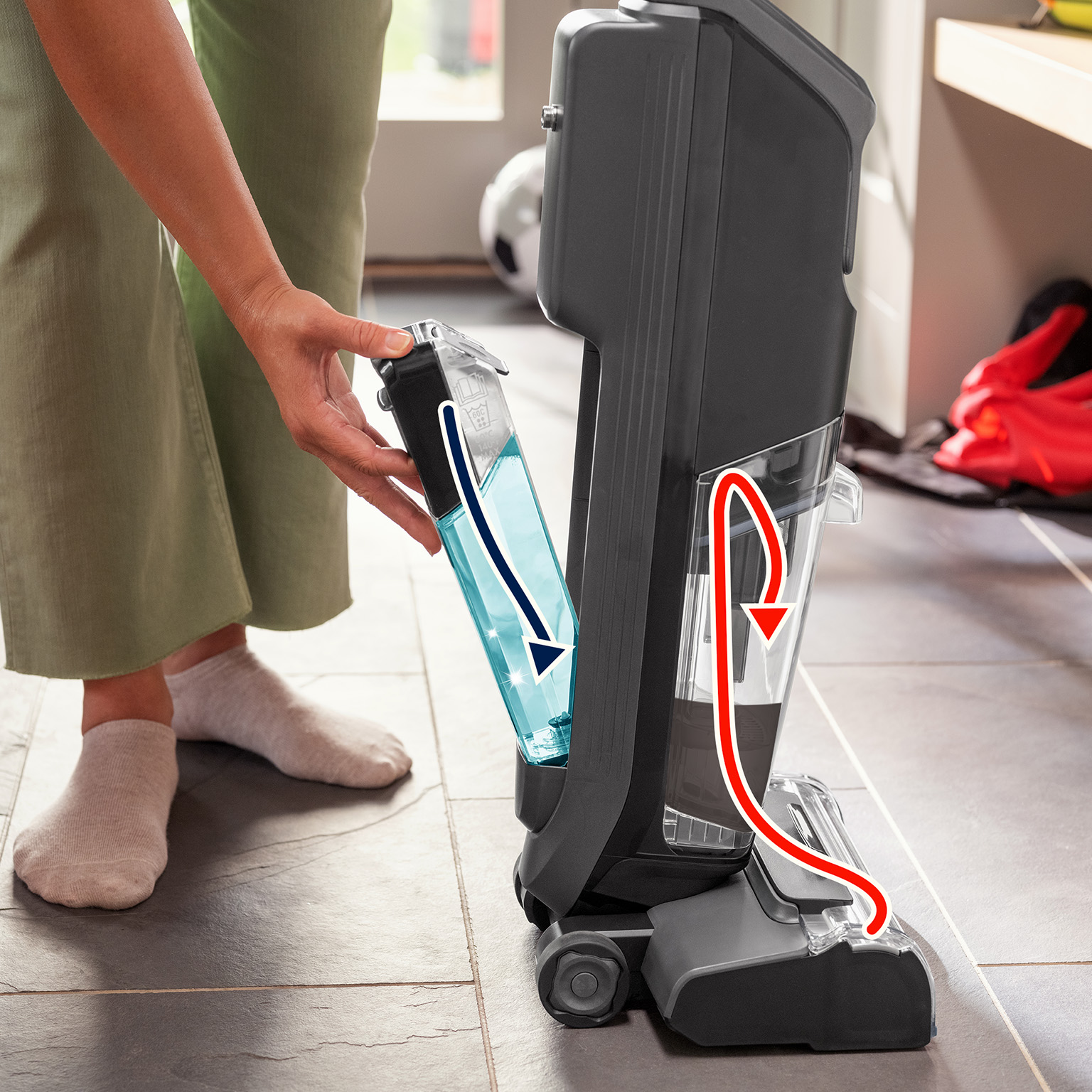 Kéttartályos technológia: